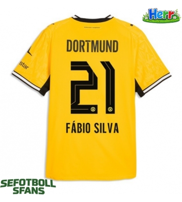 Borussia Dortmund Fabio Silva #21 Hemmatröja 2026-27 Kortärmad
